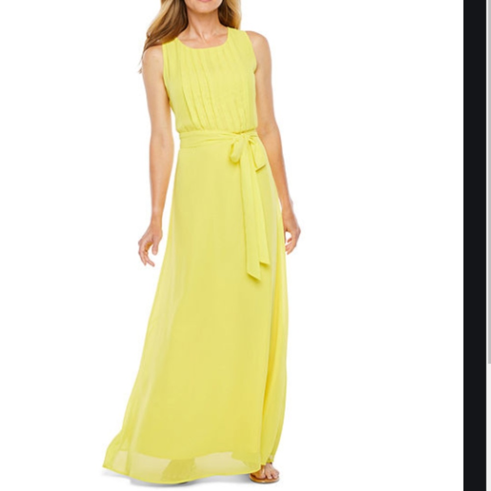 Sharagano Sleeveless Maxi Dress NWOT